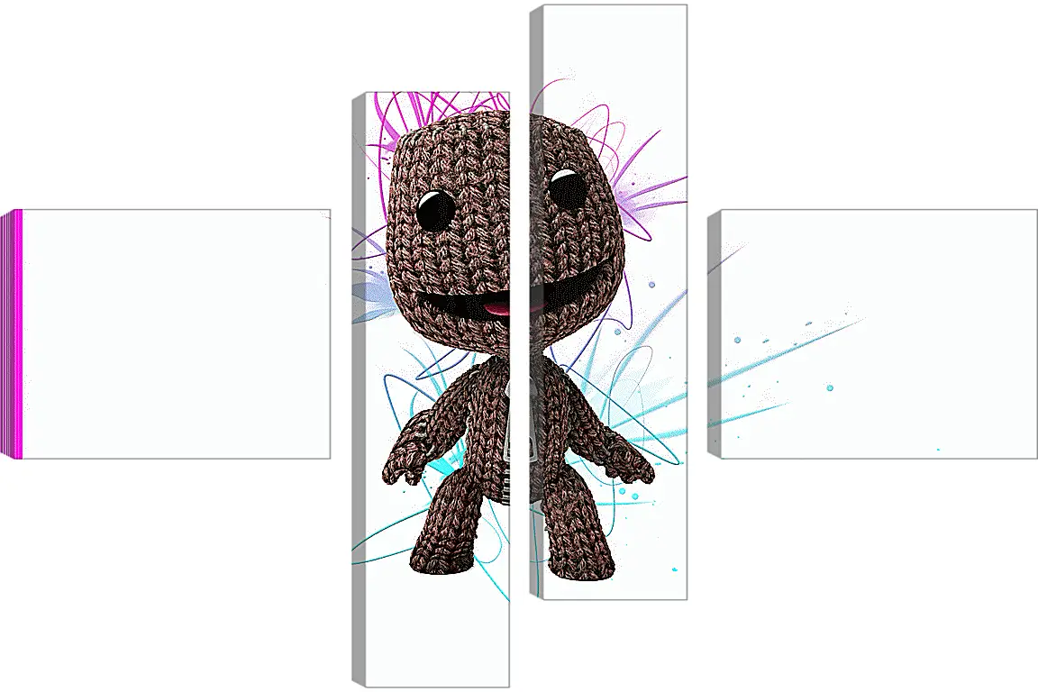 Модульная картина - LittleBigPlanet
