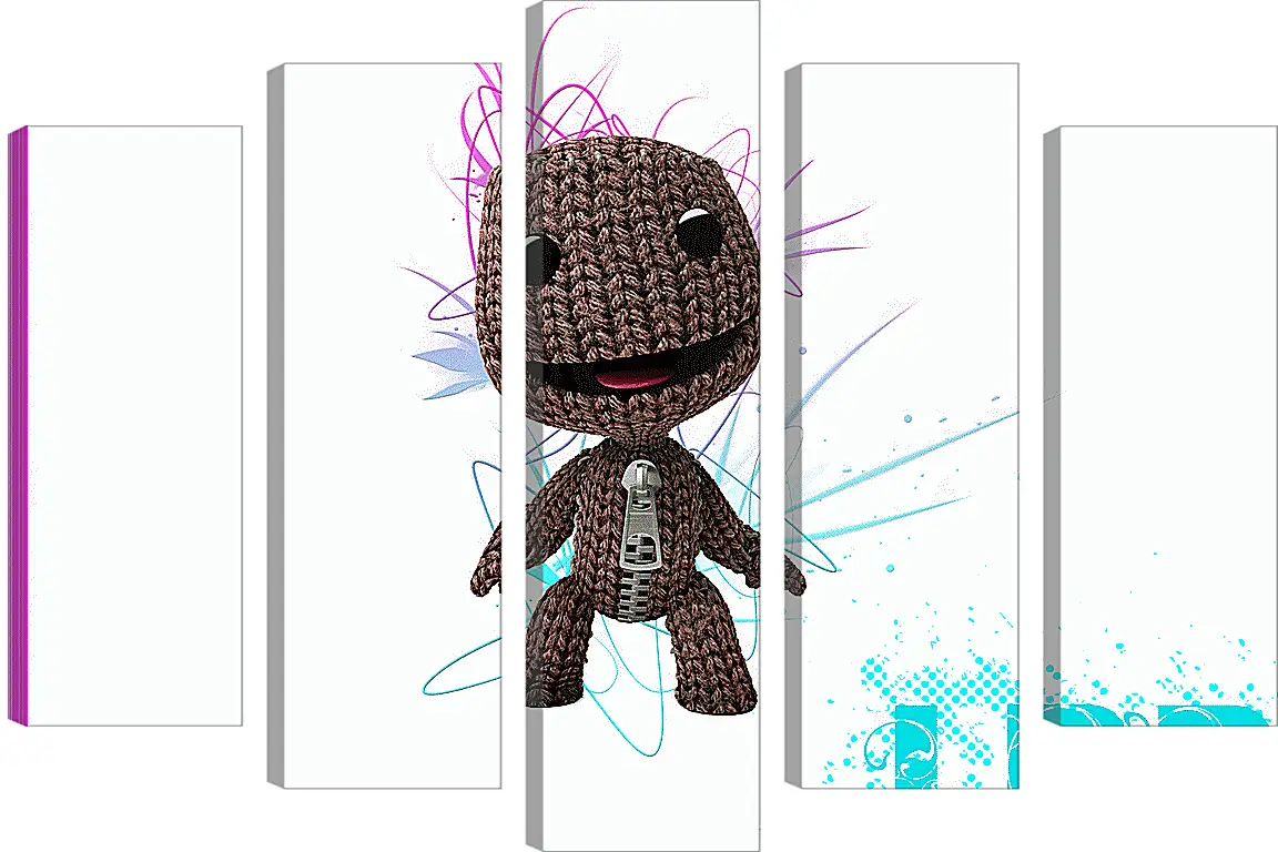 Модульная картина - LittleBigPlanet
