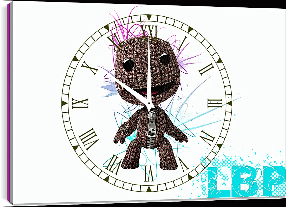 Часы картина - LittleBigPlanet
