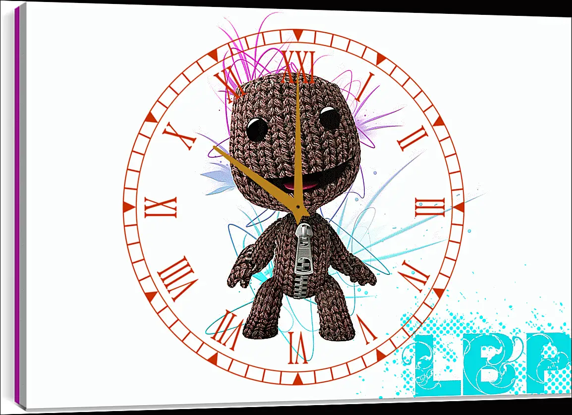 Часы картина - LittleBigPlanet
