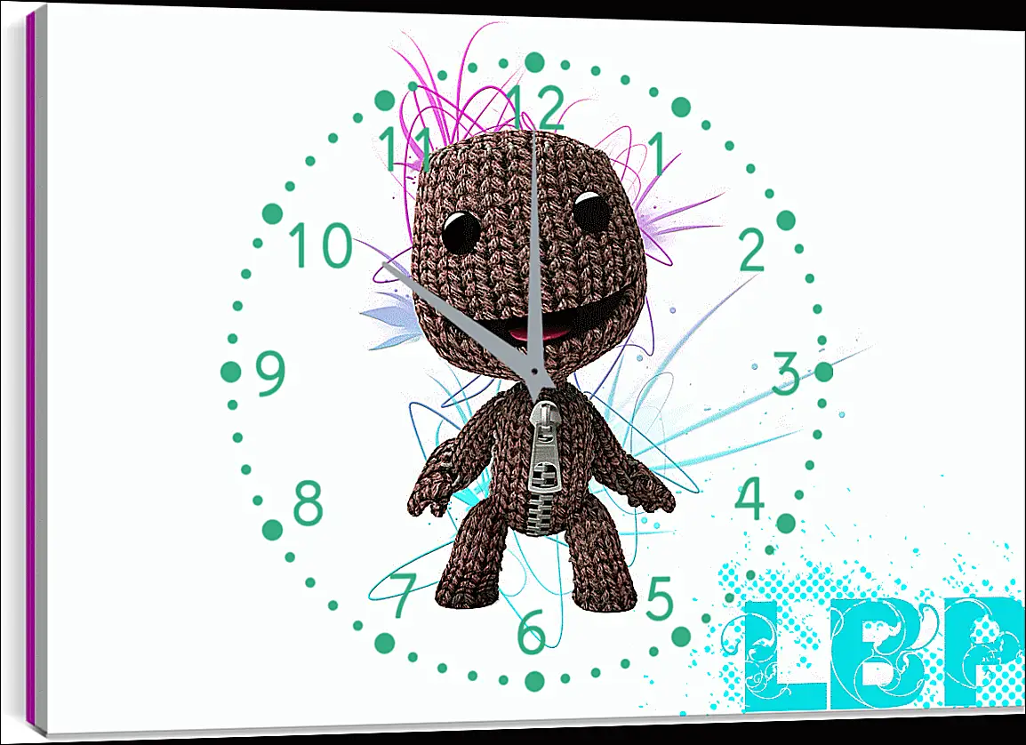 Часы картина - LittleBigPlanet
