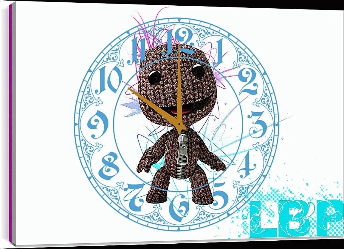 Часы картина - LittleBigPlanet
