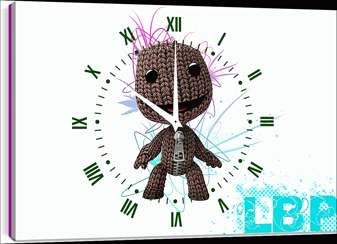 Часы картина - LittleBigPlanet
