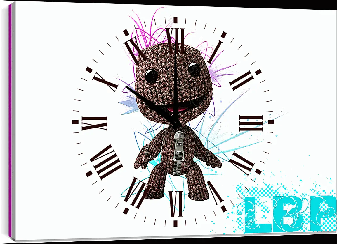 Часы картина - LittleBigPlanet
