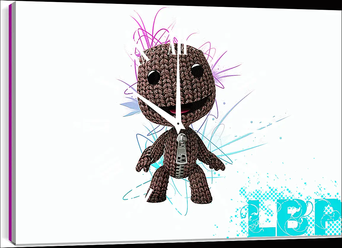 Часы картина - LittleBigPlanet
