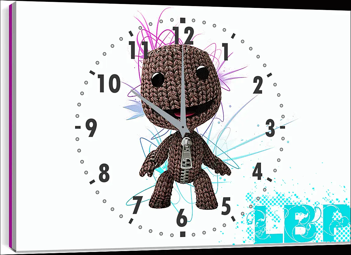 Часы картина - LittleBigPlanet
