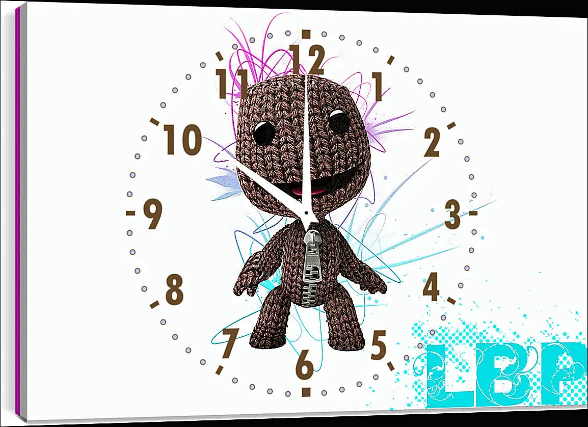 Часы картина - LittleBigPlanet
