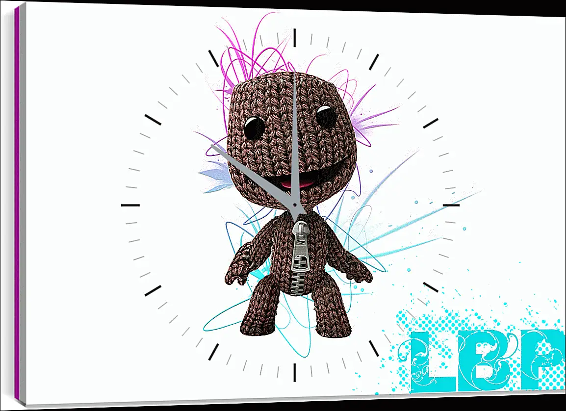 Часы картина - LittleBigPlanet
