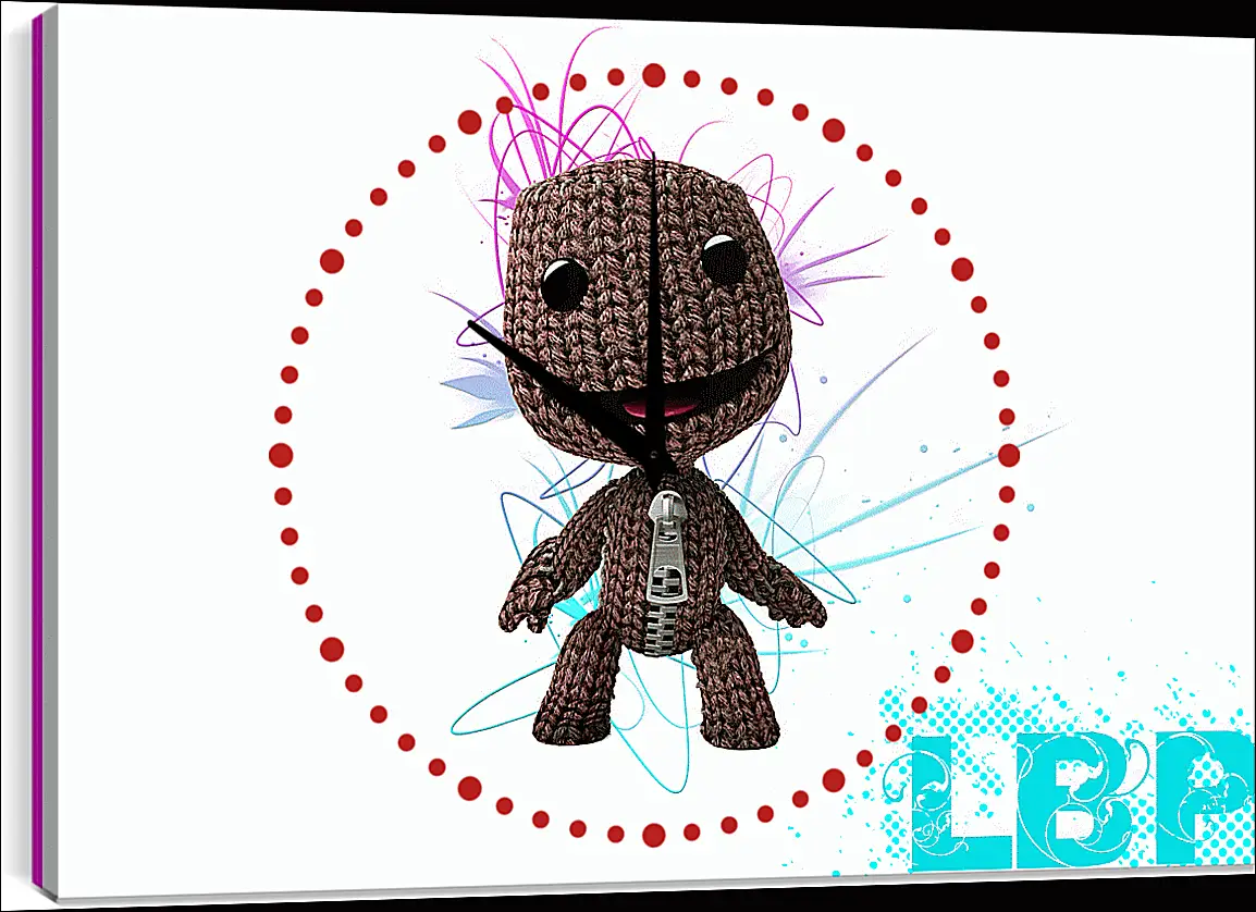 Часы картина - LittleBigPlanet
