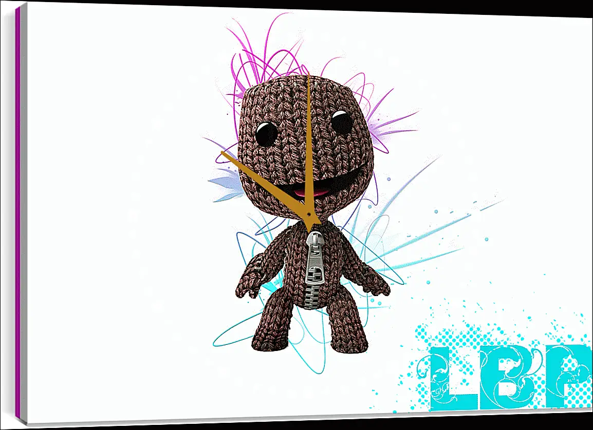 Часы картина - LittleBigPlanet
