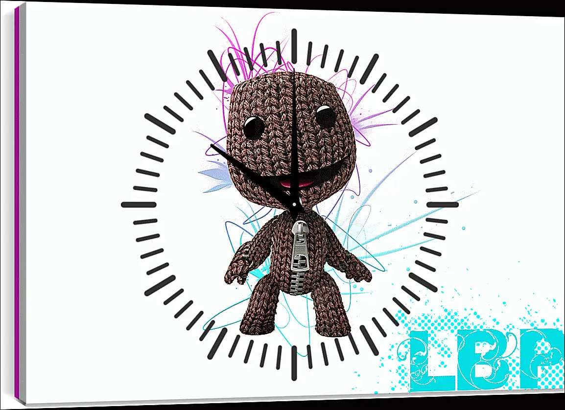 Часы картина - LittleBigPlanet
