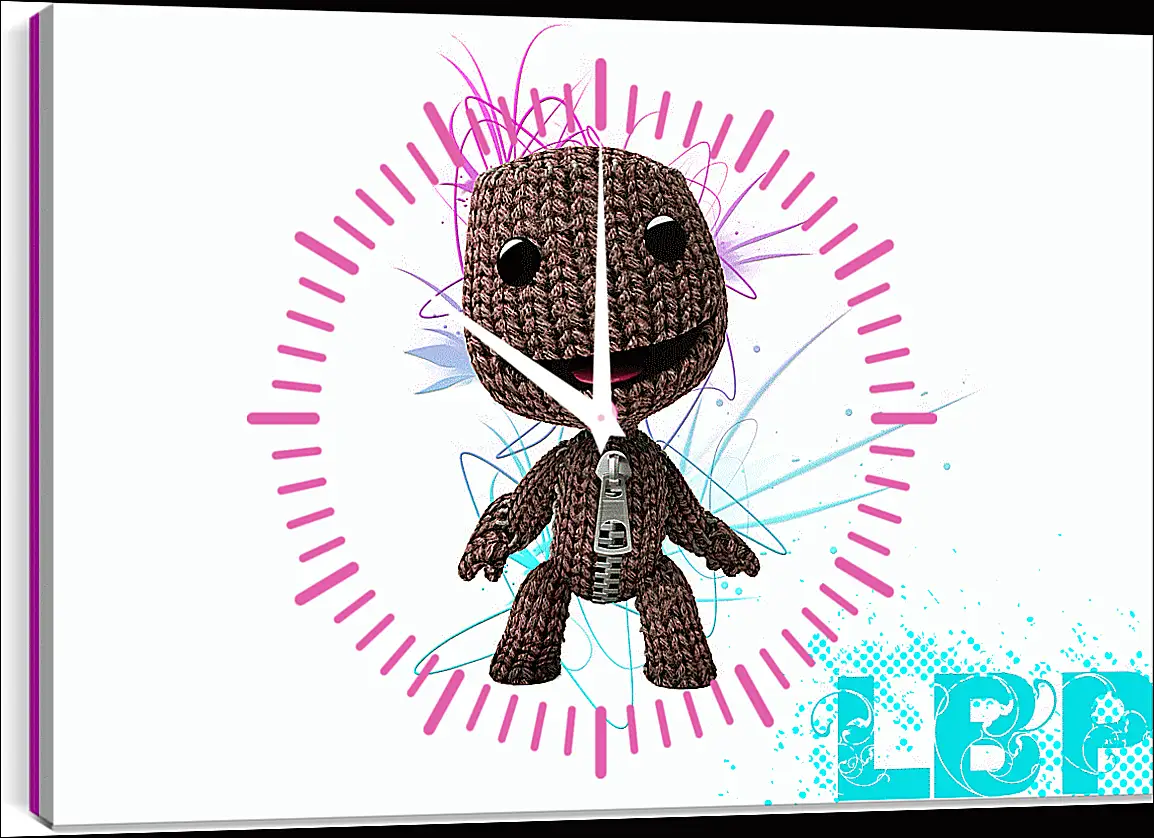 Часы картина - LittleBigPlanet
