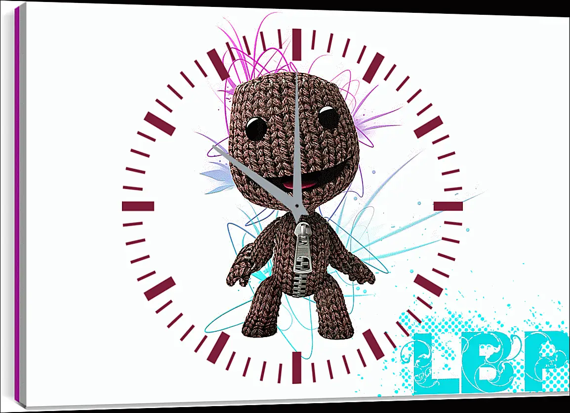 Часы картина - LittleBigPlanet
