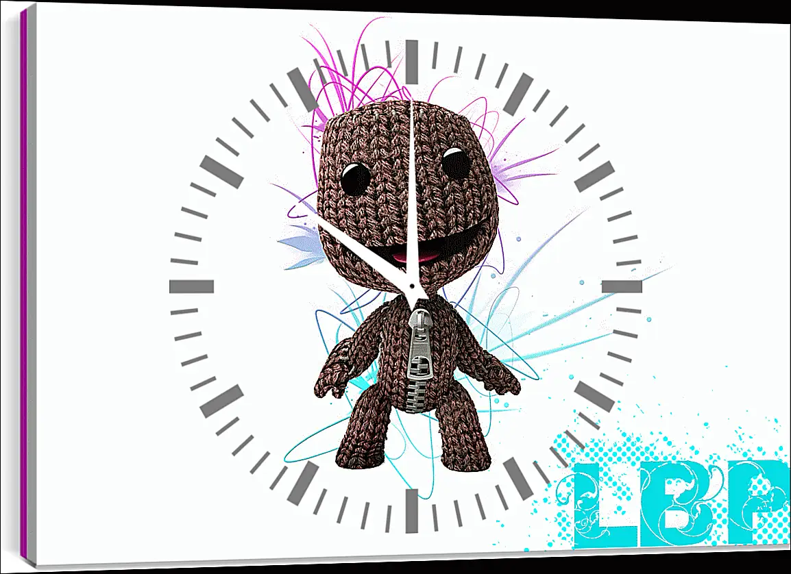 Часы картина - LittleBigPlanet
