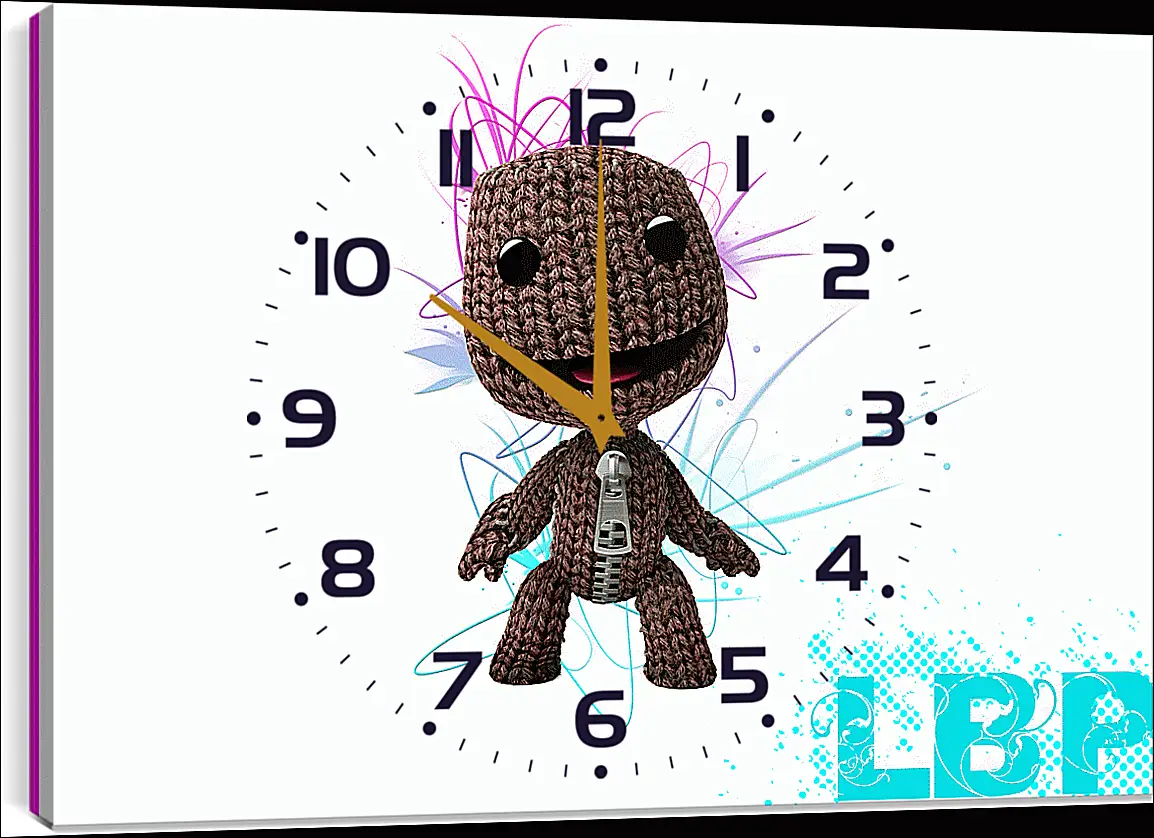 Часы картина - LittleBigPlanet
