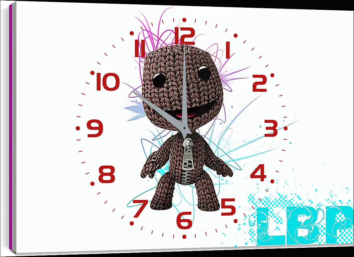 Часы картина - LittleBigPlanet
