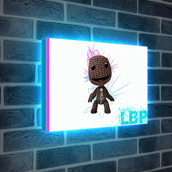 Лайтбокс световая панель - LittleBigPlanet
