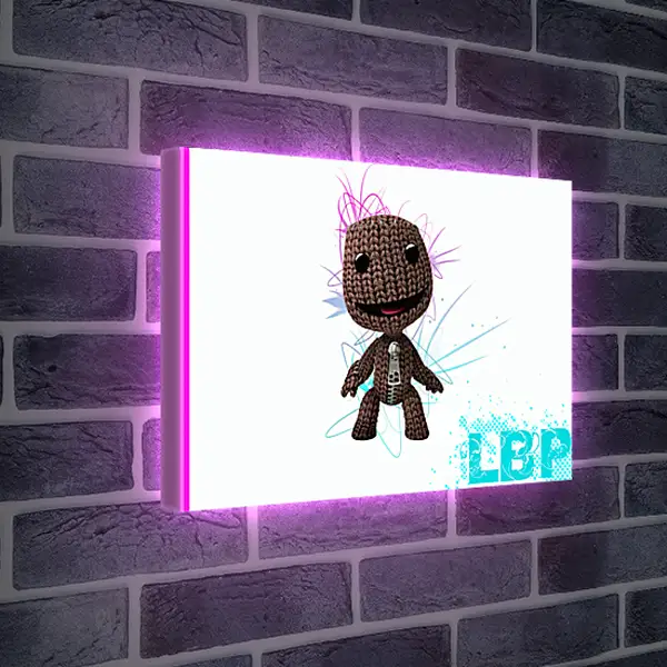 Лайтбокс световая панель - LittleBigPlanet
