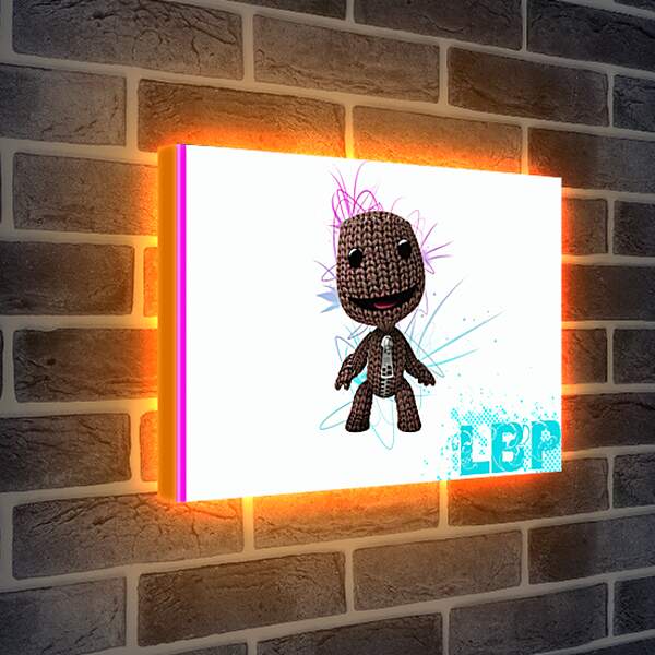 Лайтбокс световая панель - LittleBigPlanet
