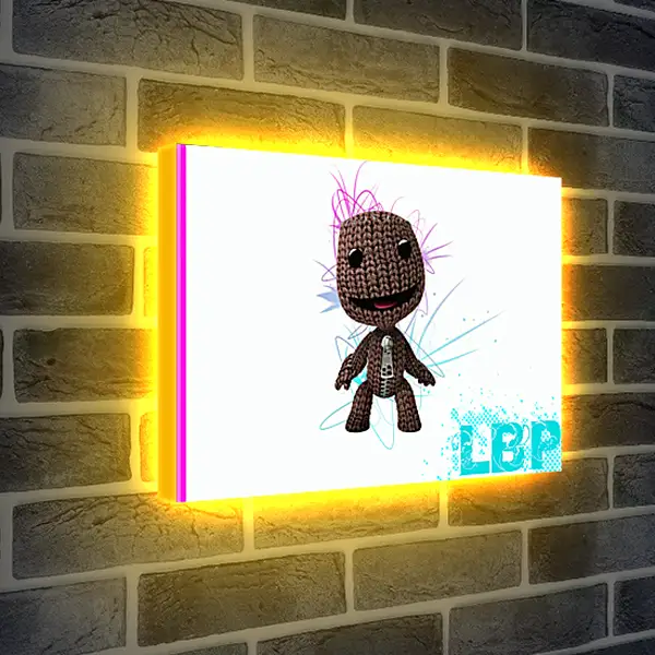 Лайтбокс световая панель - LittleBigPlanet
