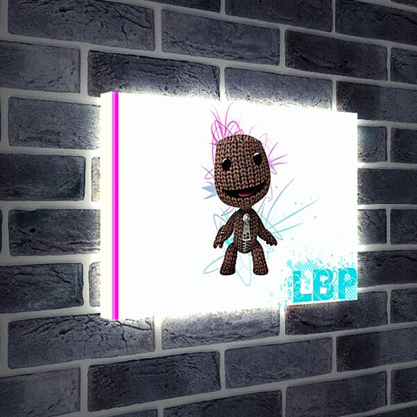 Лайтбокс световая панель - LittleBigPlanet

