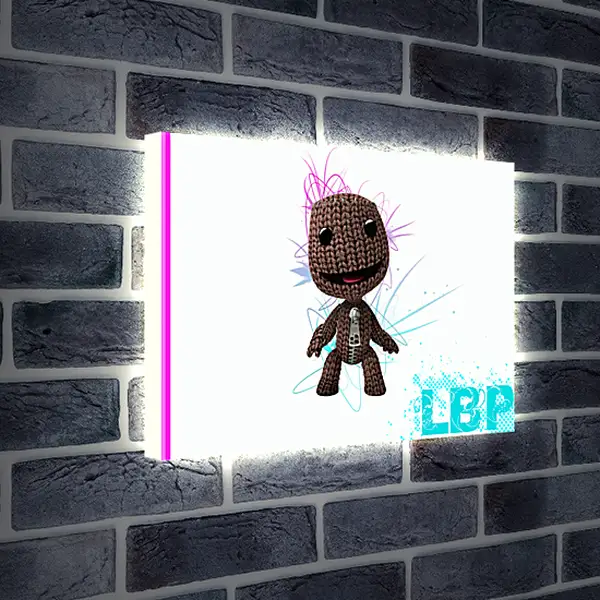 Лайтбокс световая панель - LittleBigPlanet
