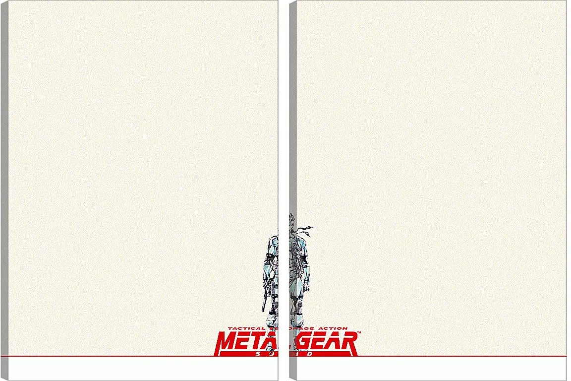 Модульная картина - Metal Gear