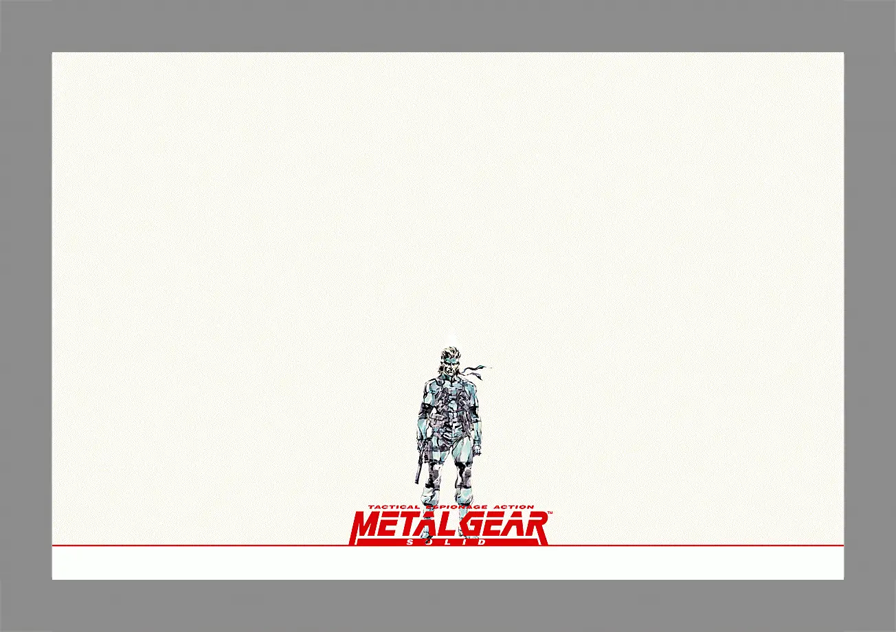 Картина в раме - Metal Gear