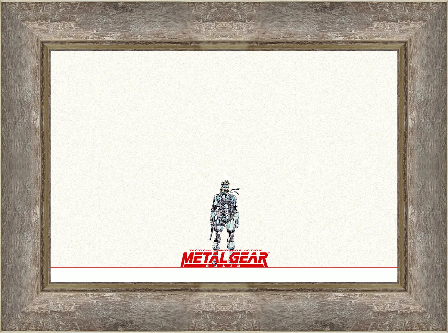 Картина в раме - Metal Gear