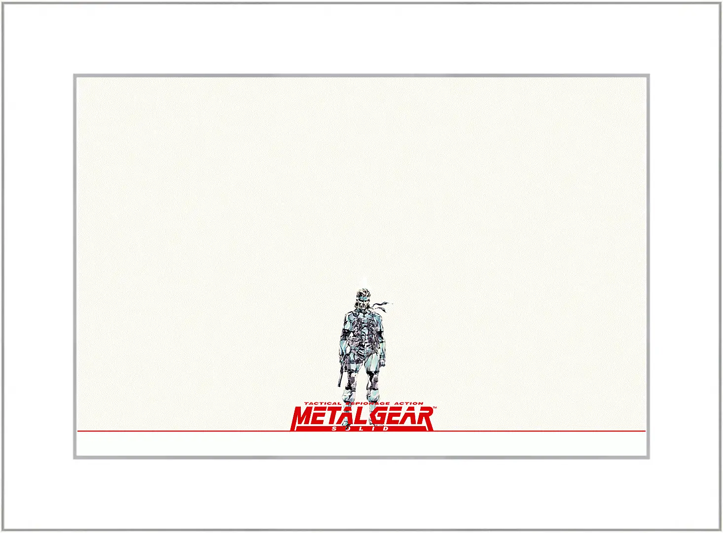 Картина в раме - Metal Gear