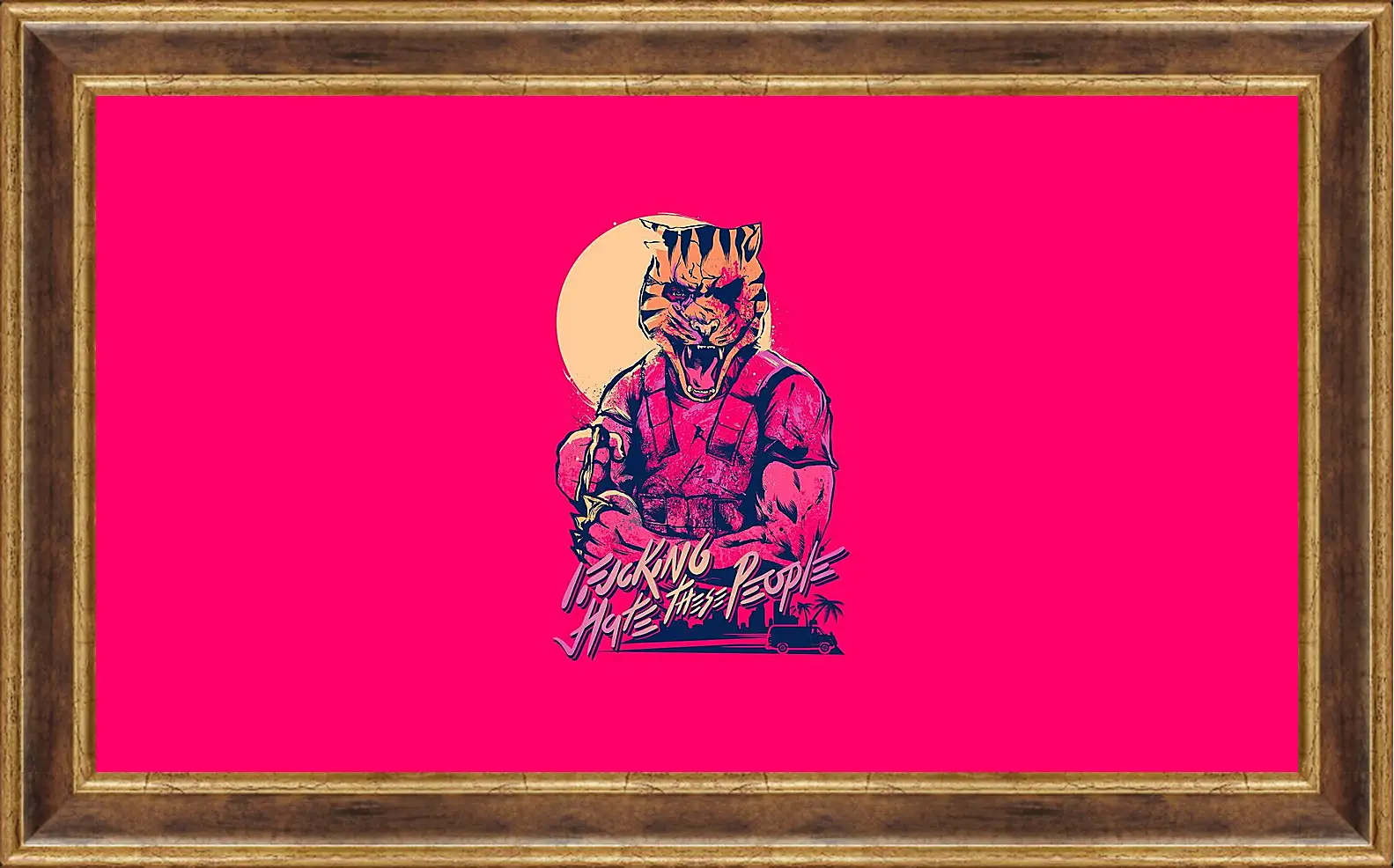 Картина в раме - Hotline Miami 2: Wrong Number
