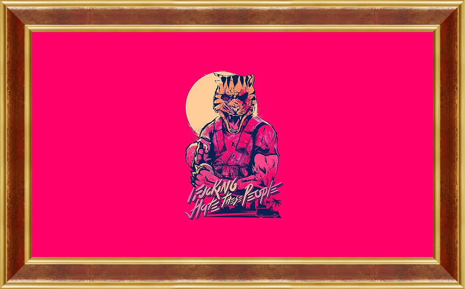 Картина в раме - Hotline Miami 2: Wrong Number
