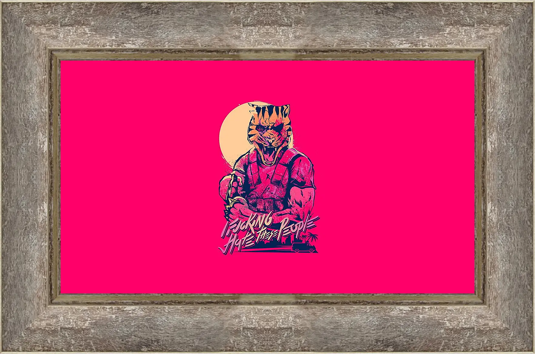 Картина в раме - Hotline Miami 2: Wrong Number
