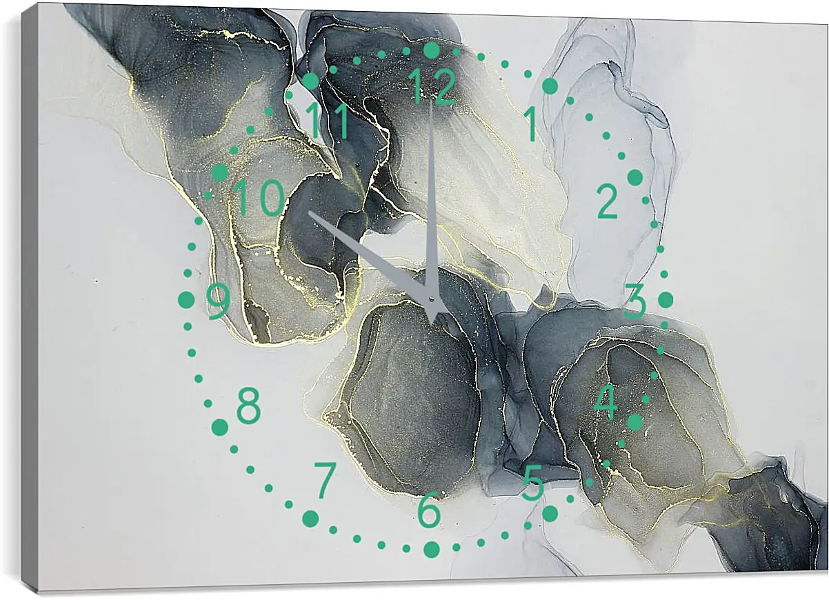 Часы картина - Абстракция