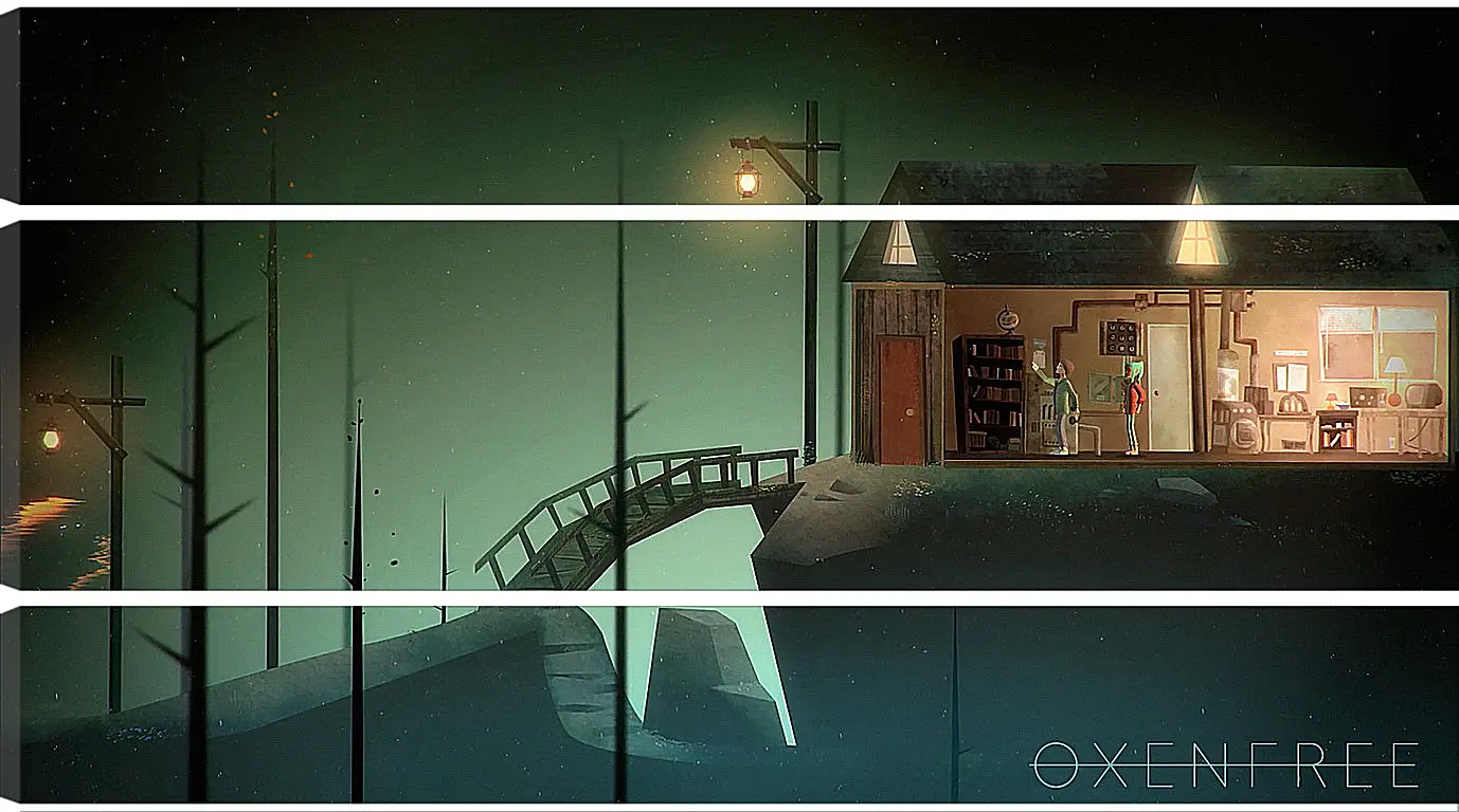 Модульная картина - Oxenfree
