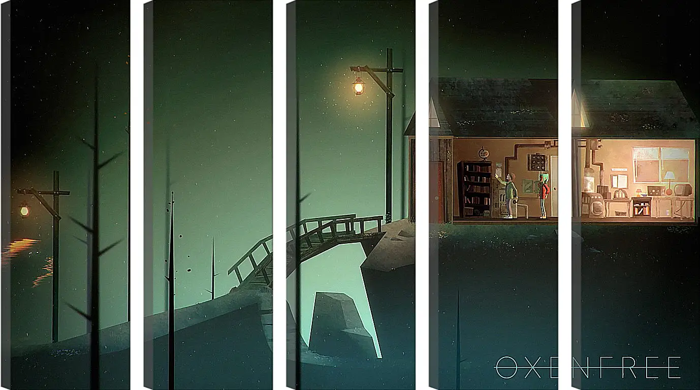 Модульная картина - Oxenfree
