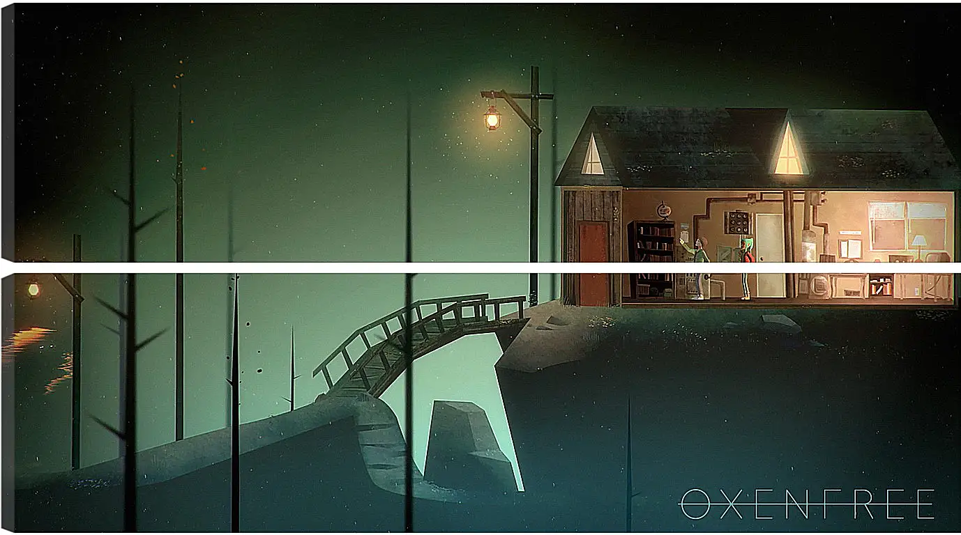 Модульная картина - Oxenfree
