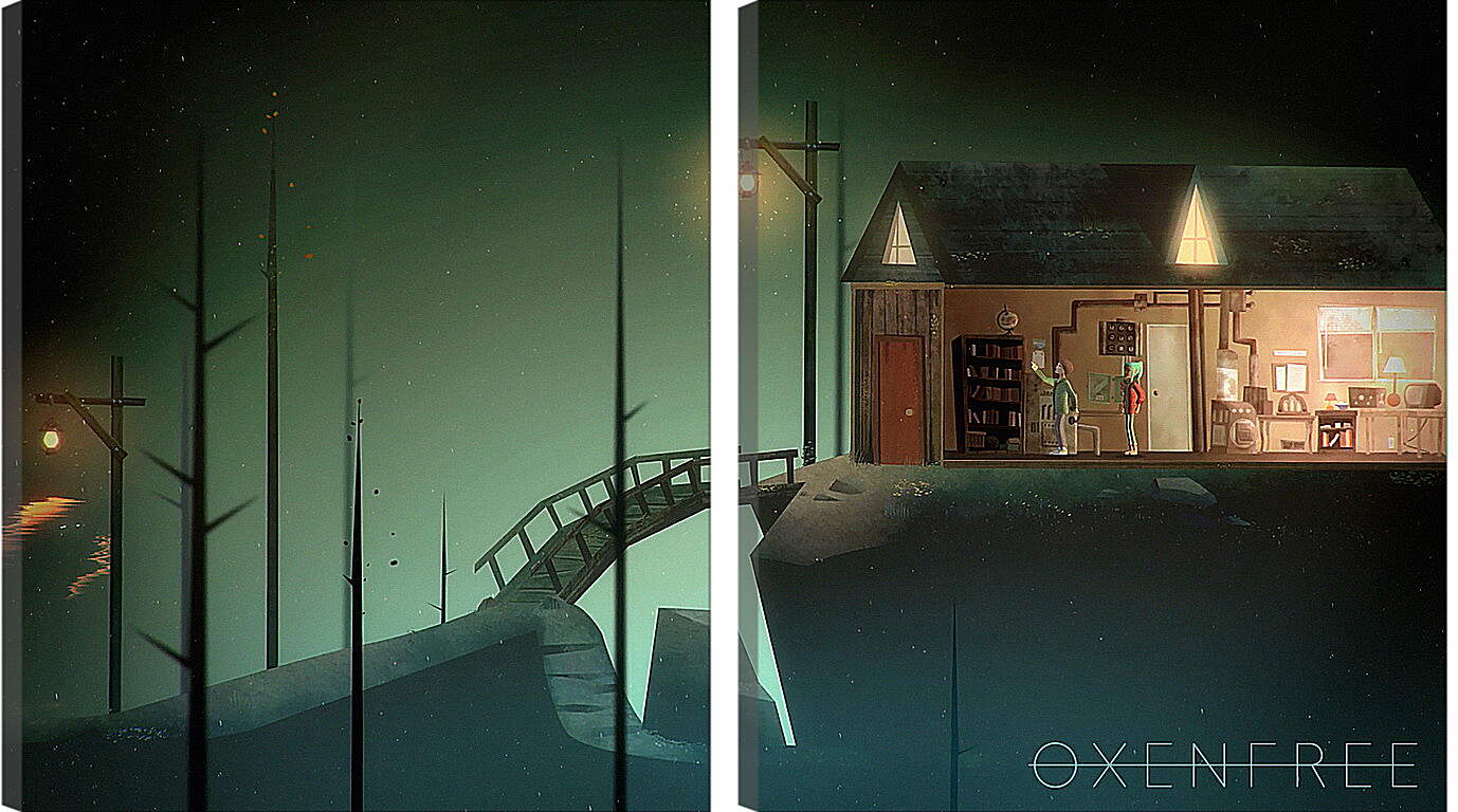 Модульная картина - Oxenfree
