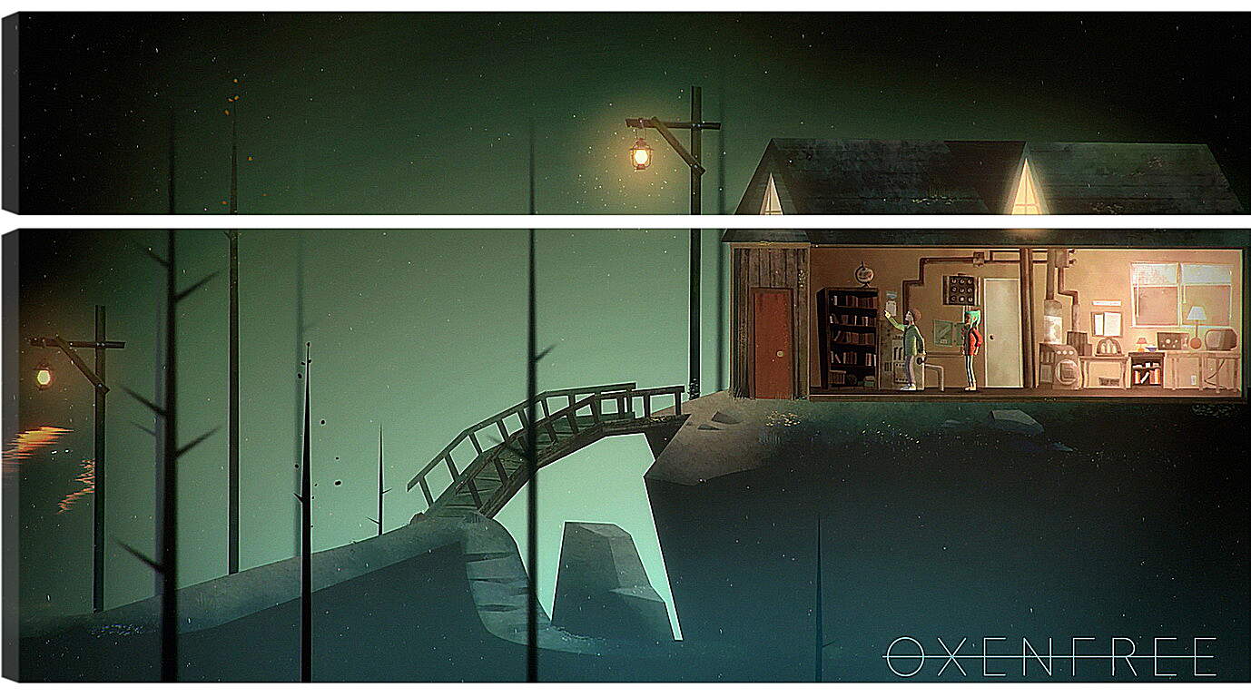 Модульная картина - Oxenfree
