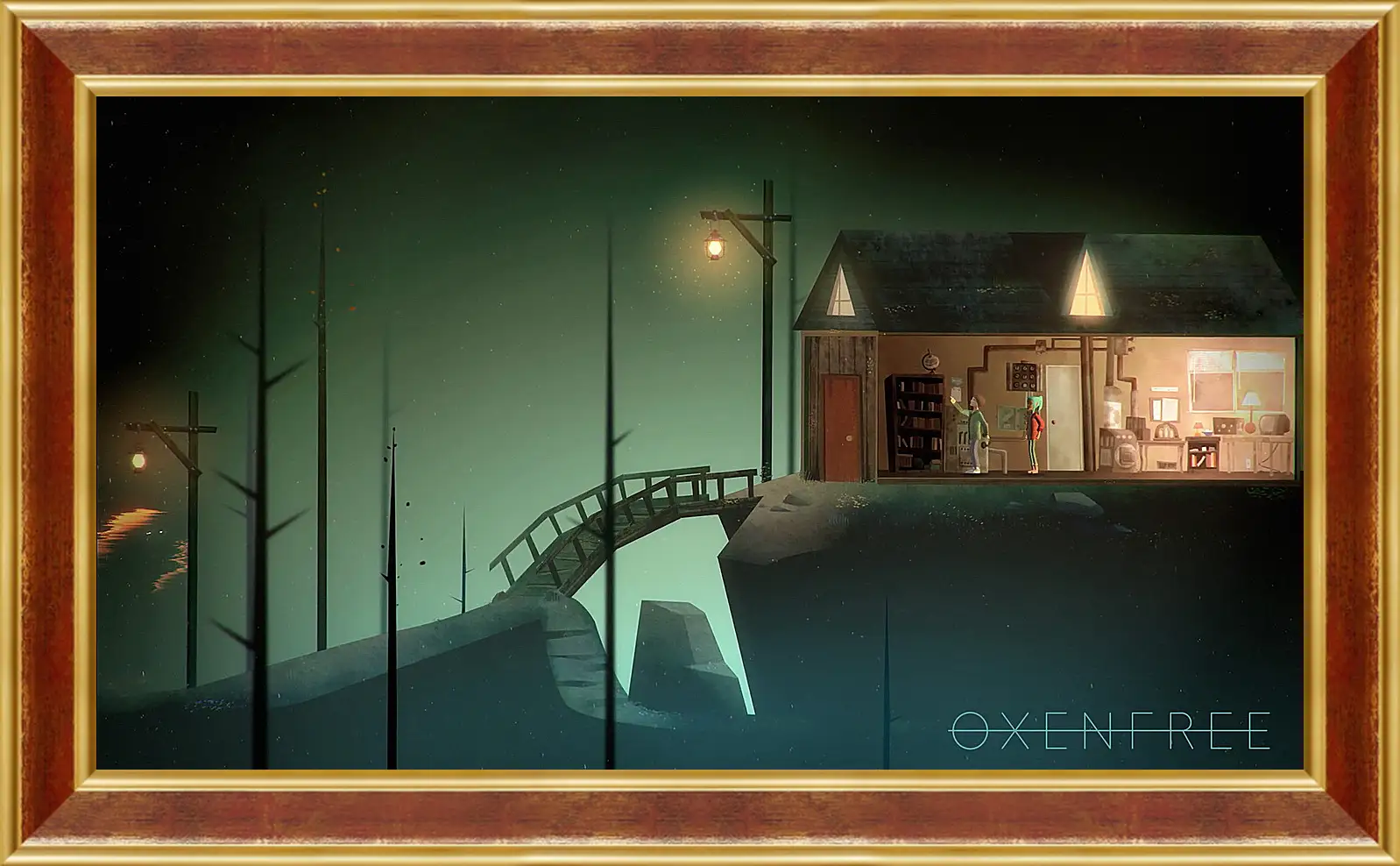 Картина в раме - Oxenfree
