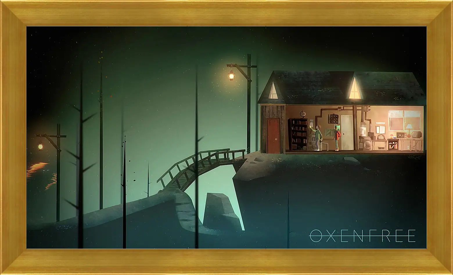 Картина в раме - Oxenfree
