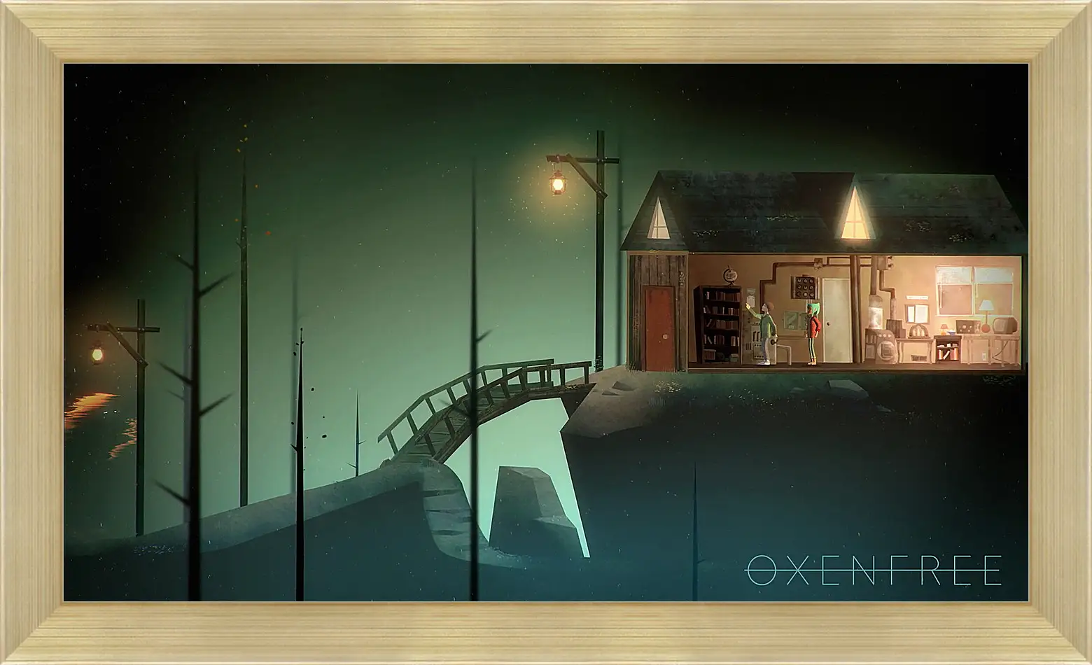 Картина в раме - Oxenfree
