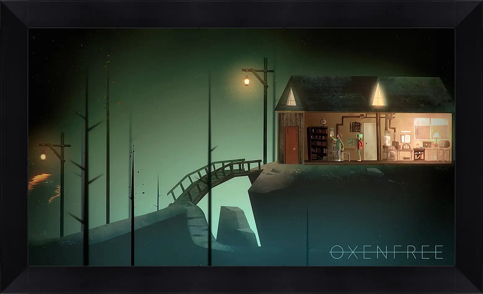 Картина в раме - Oxenfree
