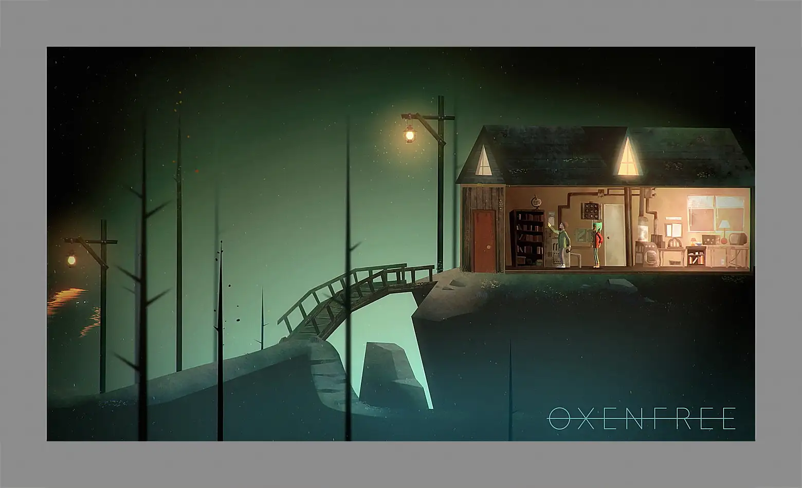 Картина в раме - Oxenfree
