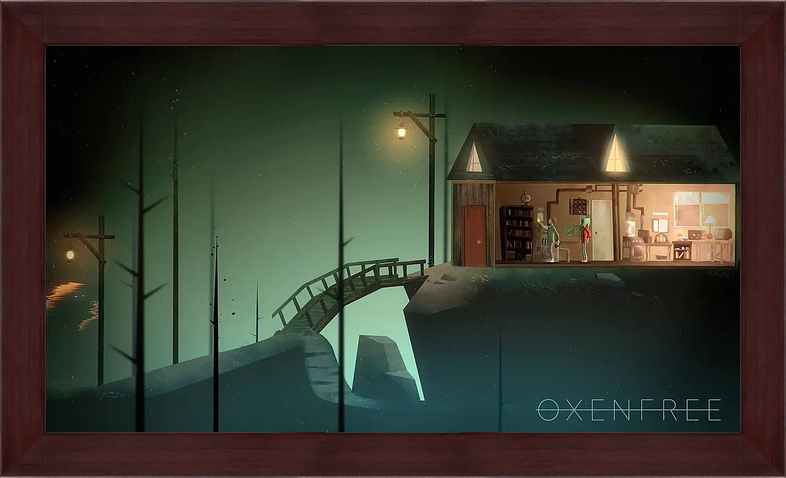 Картина в раме - Oxenfree
