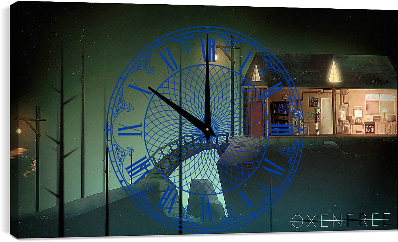 Часы картина - Oxenfree

