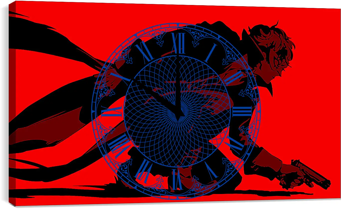 Часы картина - Persona 5
