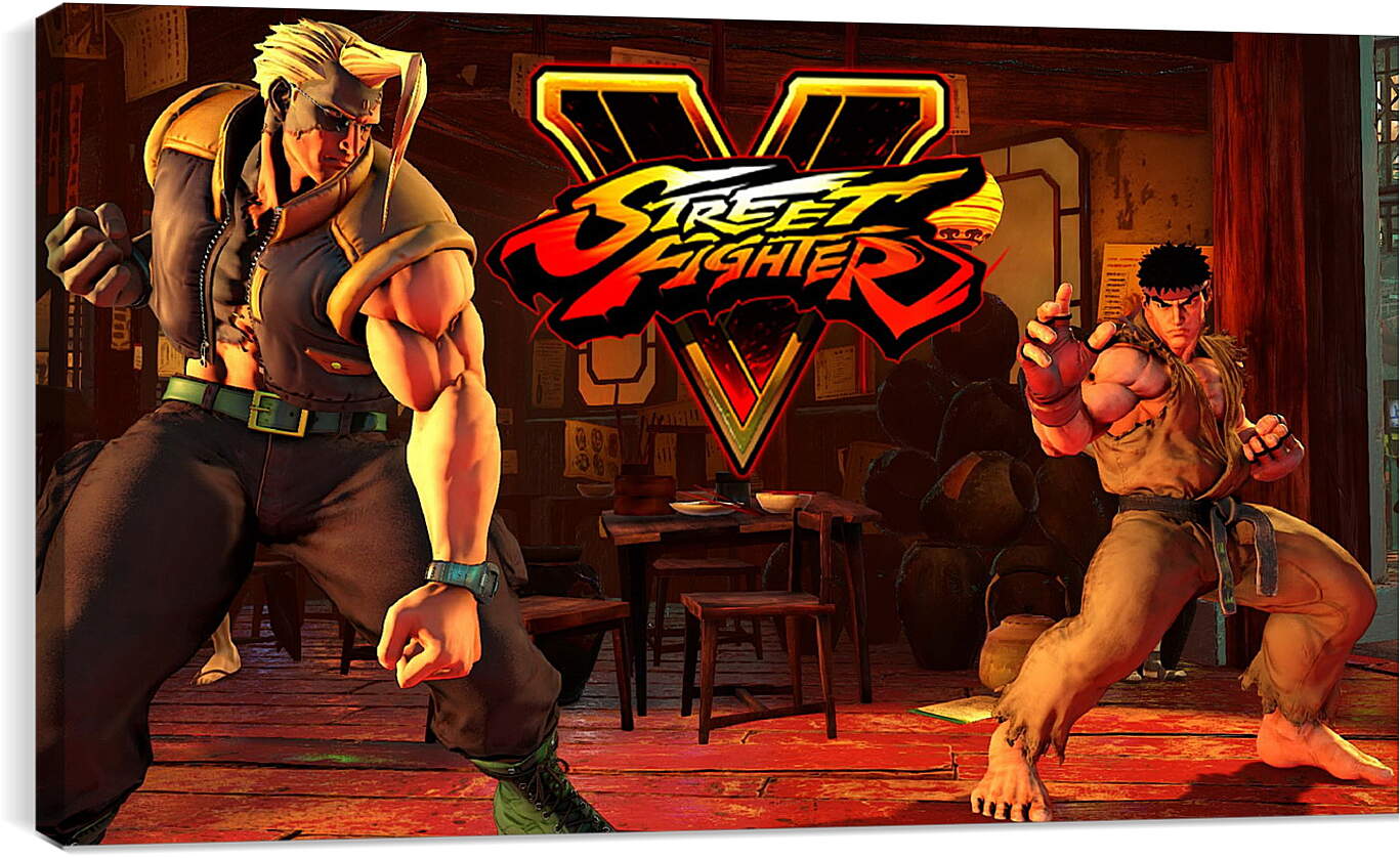 Постер и плакат - Street Fighter V
