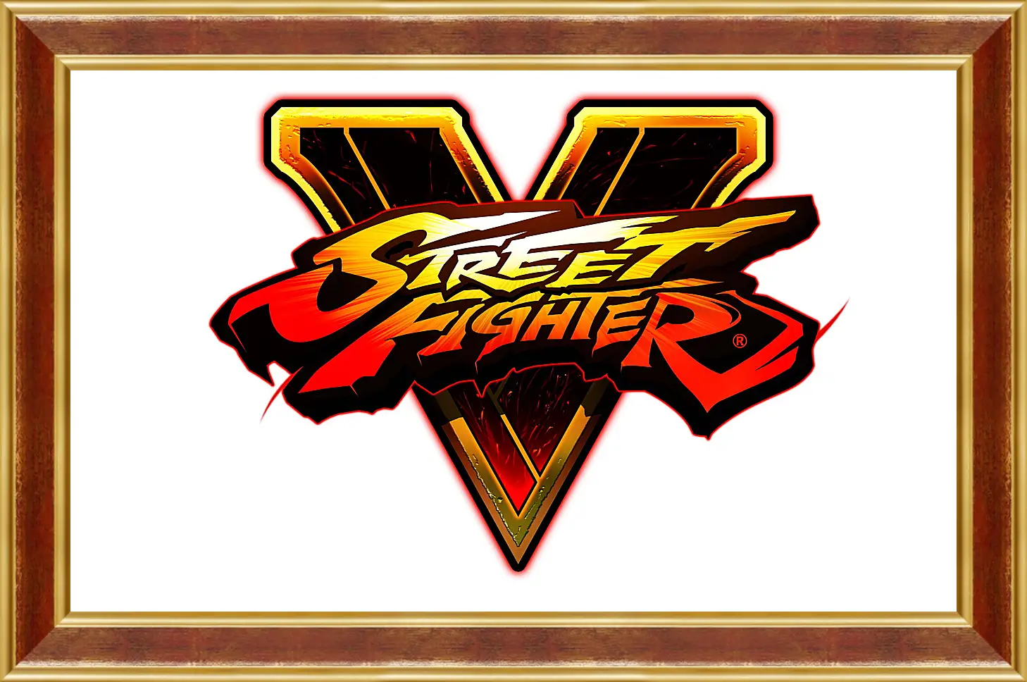 Картина в раме - Street Fighter V
