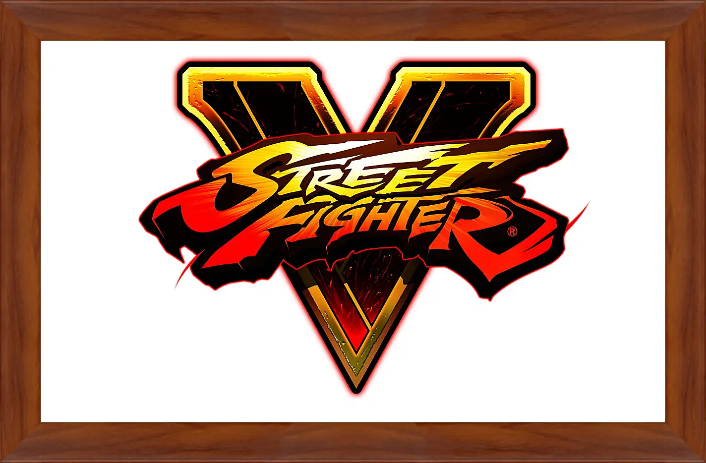 Картина в раме - Street Fighter V
